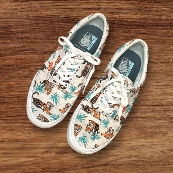 Vans Mens Discovery Comfycush Era Project Cat Multicolor Tiger Sneakers Size 11 - Picture 7 of 7